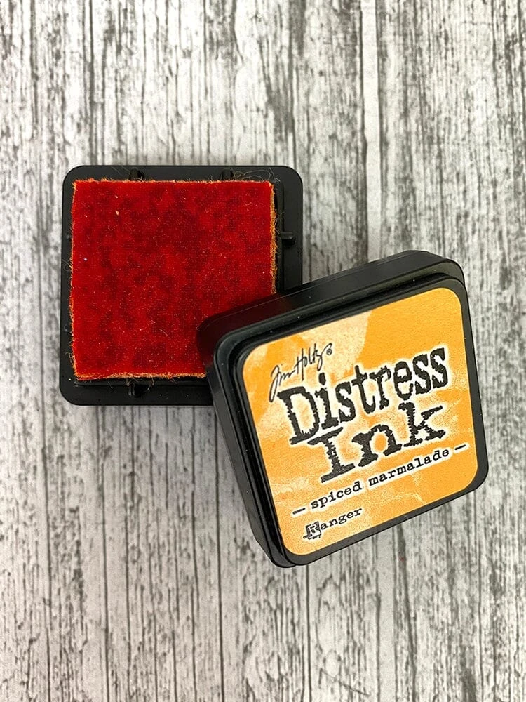 Tim Holtz Mini Distress® Ink Pad Spiced Marmalade 4 Tim Holtz Mini Distress® Ink Pad Spiced Marmalade - Image 2