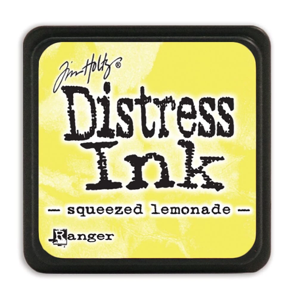 Tim Holtz Mini Distress® Ink Pad Squeezed Lemonade 3 Tim Holtz Mini Distress® Ink Pad Squeezed Lemonade