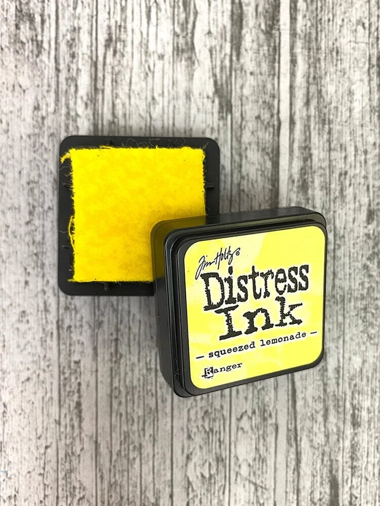 Tim Holtz Mini Distress® Ink Pad Squeezed Lemonade 4 Tim Holtz Mini Distress® Ink Pad Squeezed Lemonade - Image 2