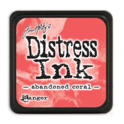 Tim Holtz Mini Distress® Ink Pad Abandoned Coral
