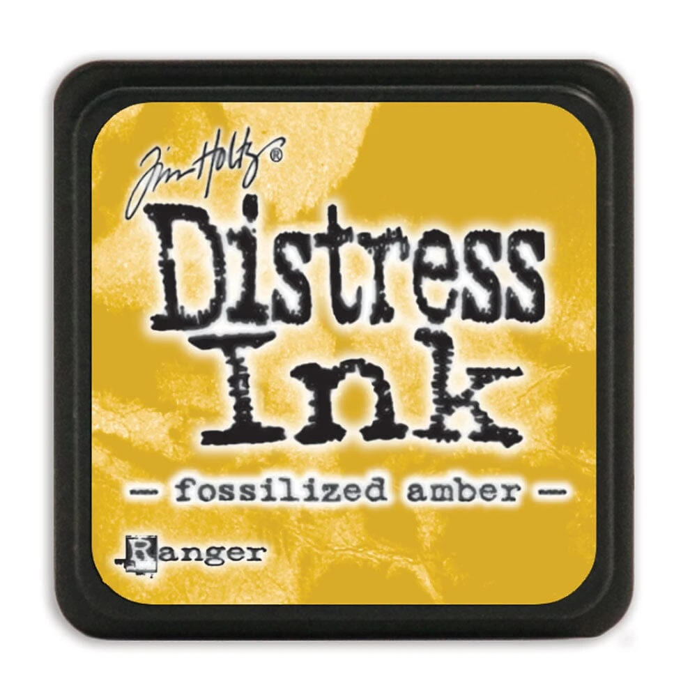 Tim Holtz Mini Distress® Ink Pad Fossilized Amber 3 Tim Holtz Mini Distress® Ink Pad Fossilized Amber