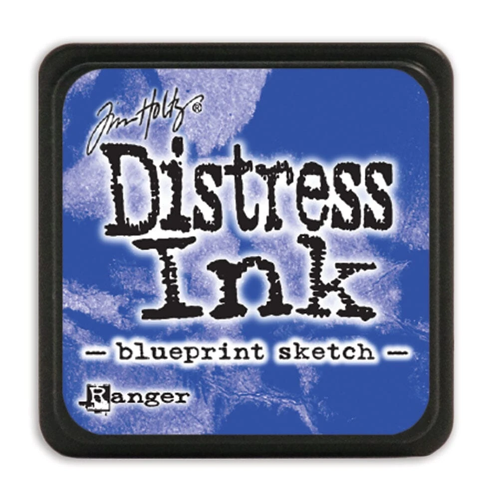 Tim Holtz Mini Distress® Ink Pad Blueprint Sketch 3 Tim Holtz Mini Distress® Ink Pad Blueprint Sketch