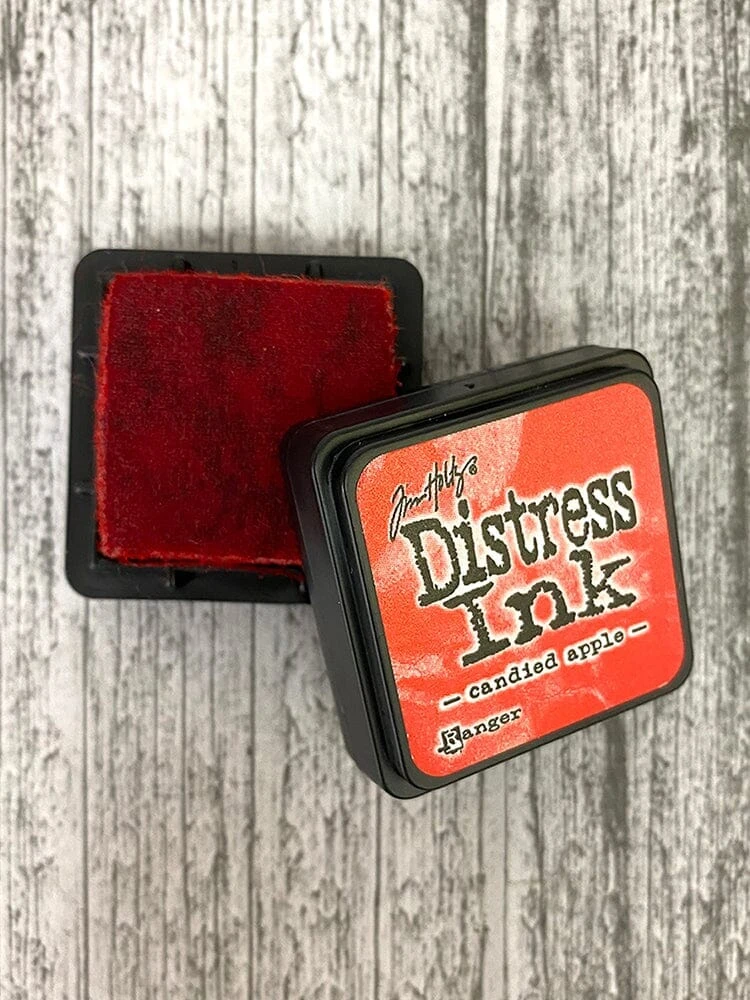 Tim Holtz Mini Distress® Ink Pad Candied Apple 4 Tim Holtz Mini Distress® Ink Pad Candied Apple - Image 2