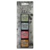 Tim Holtz Mini Distress® Ink Kit 7 2 Tim Holtz Mini Distress® Ink Kit 7 -RANGER ART SUPPLIES TDPK40378 DistressInkMiniKit 7