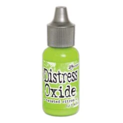 Tim Holtz Distress® Oxide® Re-Inker Twisted Citron, 0.5oz