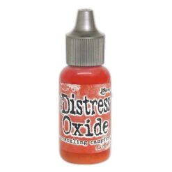 Tim Holtz Distress® Oxide® Ink Pad Re-Inker Crackling Campfire 0.5oz