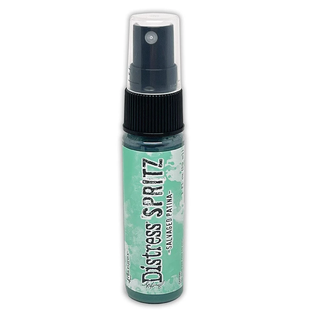 Tim Holtz Distress® Spritz Salvaged Patina 3 Tim Holtz Distress® Spritz Salvaged Patina