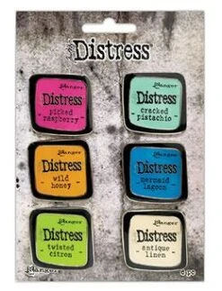 Tim Holtz Distress® Enamel Pin Set #1