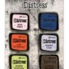 Tim Holtz Distress® Enamel Pin Set #6 -RANGER ART SUPPLIES TDZS73482 260x340 af8f857a 7dd1 45af 9424 0593e9bae66e