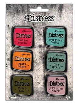 Tim Holtz Distress® Enamel Pin Set #9 3 Tim Holtz Distress® Enamel Pin Set #9