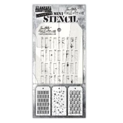 Tim Holtz Stampers Anonymous Mini Layering Stencil Set #57