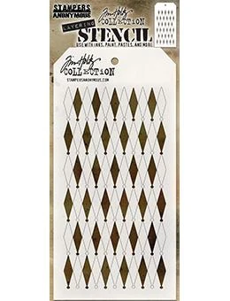 Tim Holtz Stampers Anonymous Shifter Diamonds Layered Stencil 3 Tim Holtz Stampers Anonymous Shifter Diamonds Layered Stencil