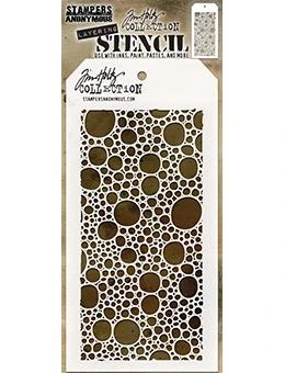 Tim Holtz The Bubbles Stencil 3 Tim Holtz The Bubbles Stencil