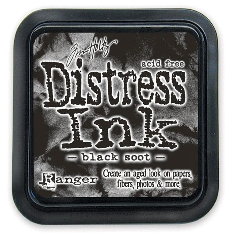 Tim Holtz Distress® Ink Pad Black Soot 3 Tim Holtz Distress® Ink Pad Black Soot