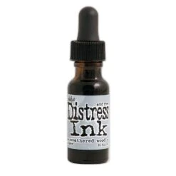 Tim Holtz Distress® Ink Pad Re-Inker Weathered Wood, 0.5oz