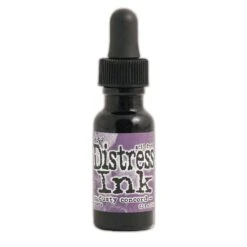 Tim Holtz Distress® Ink Pad Re-Inker Dusty Concord, 0.5oz