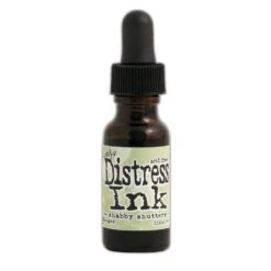 Tim Holtz Distress® Ink Pad Re-Inker Shabby Shutters, 0.5oz