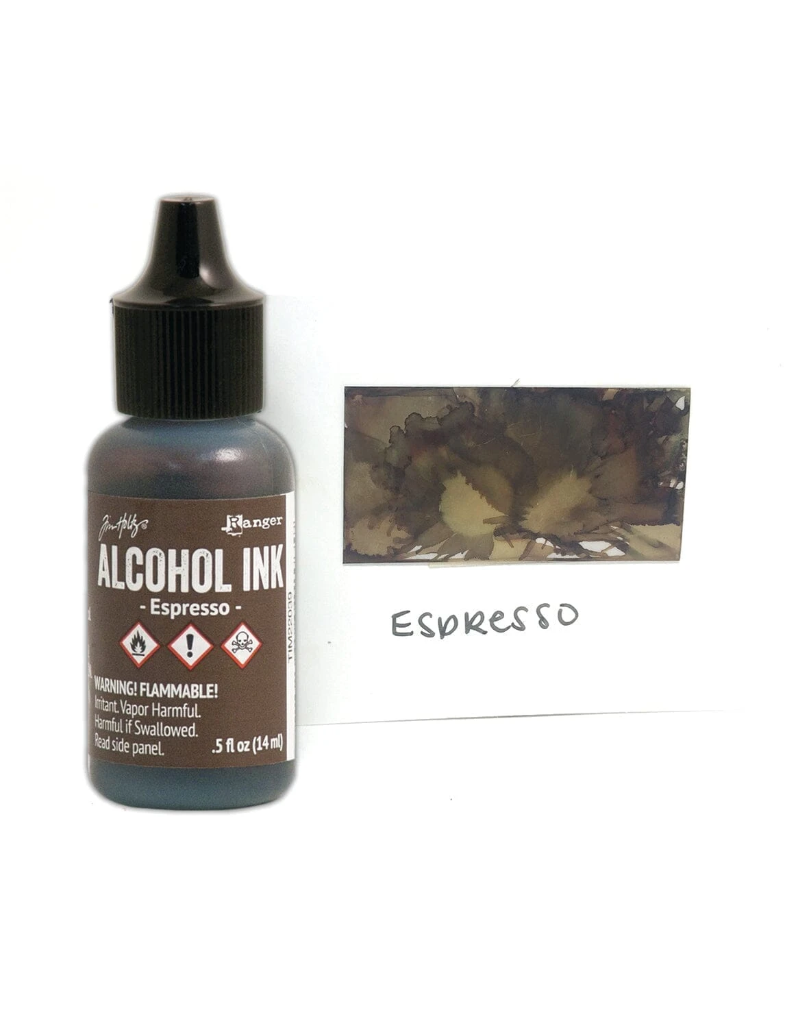 Tim Holtz® Alcohol Ink Espresso, 0.5oz 4 Tim Holtz® Alcohol Ink Espresso, 0.5oz - Image 2