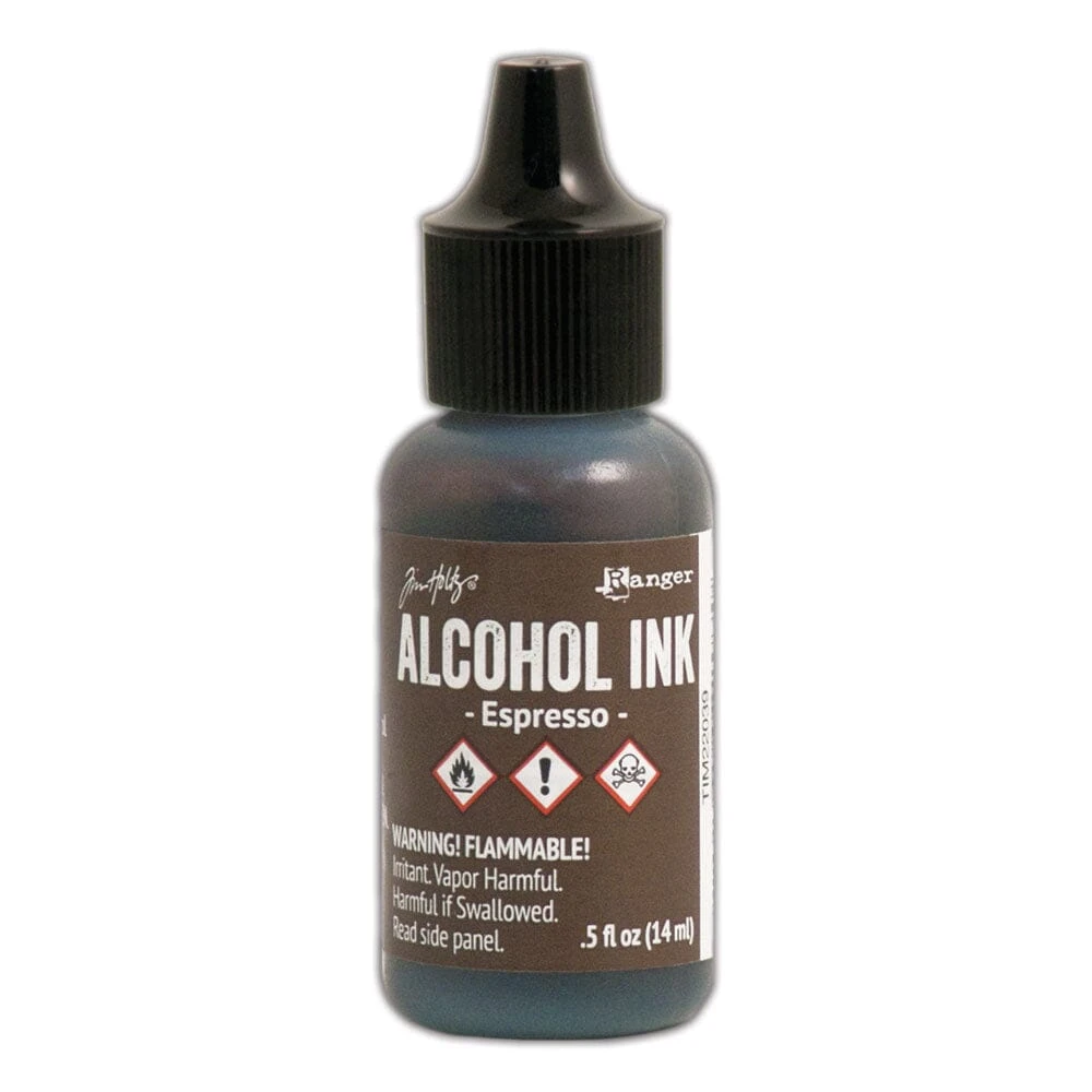 Tim Holtz® Alcohol Ink Espresso, 0.5oz 3 Tim Holtz® Alcohol Ink Espresso, 0.5oz