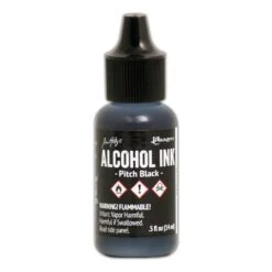 Tim Holtz® Alcohol Ink Pitch Black, 0.5oz