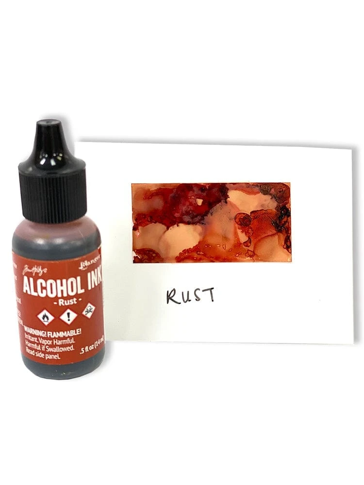 Tim Holtz® Alcohol Ink Rust, 0.5oz 4 Tim Holtz® Alcohol Ink Rust, 0.5oz - Image 2