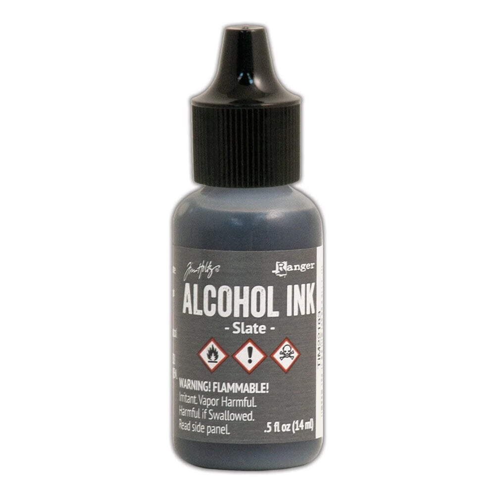 Tim Holtz® Alcohol Ink Slate, 0.5oz 3 Tim Holtz® Alcohol Ink Slate, 0.5oz