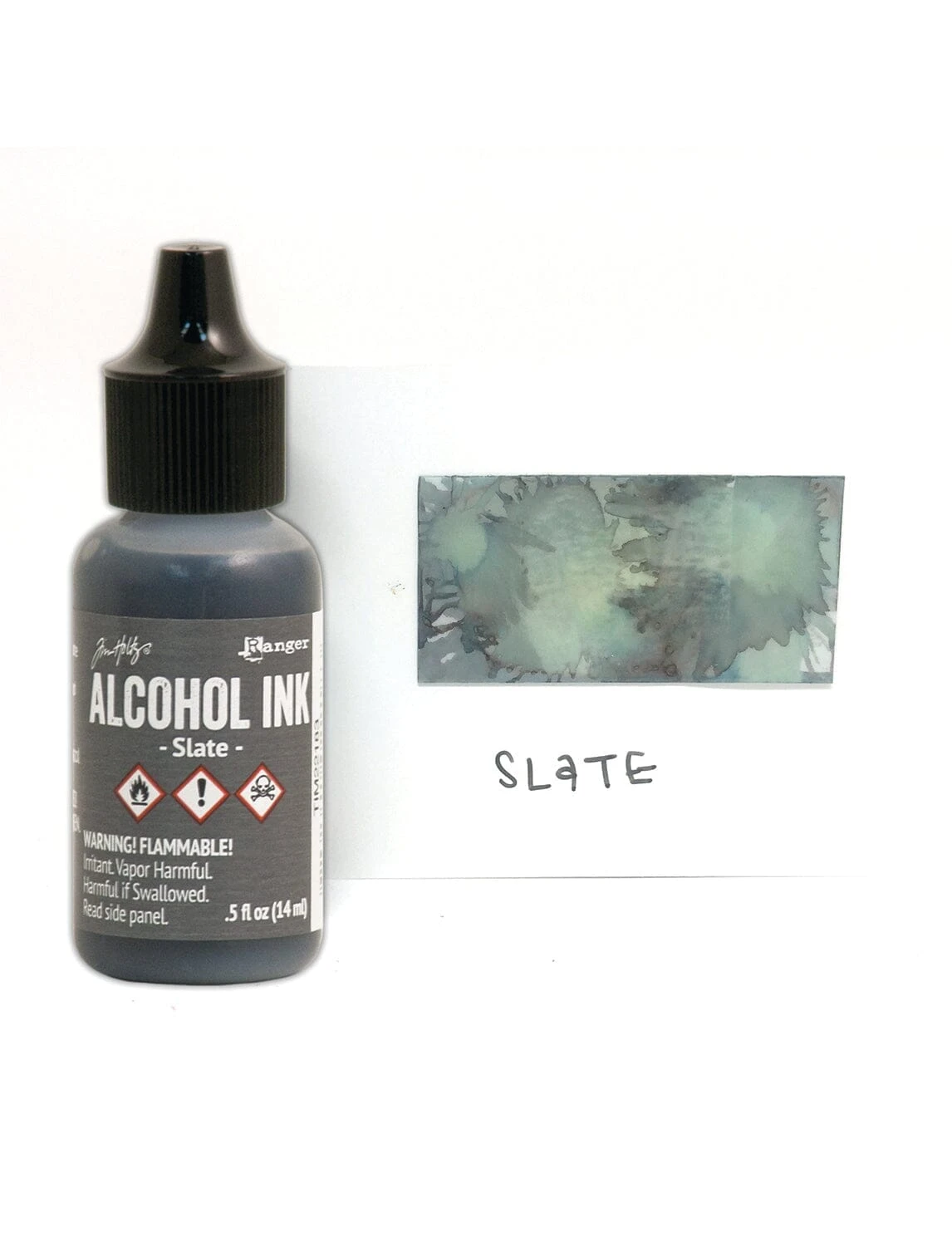 Tim Holtz® Alcohol Ink Slate, 0.5oz 4 Tim Holtz® Alcohol Ink Slate, 0.5oz - Image 2