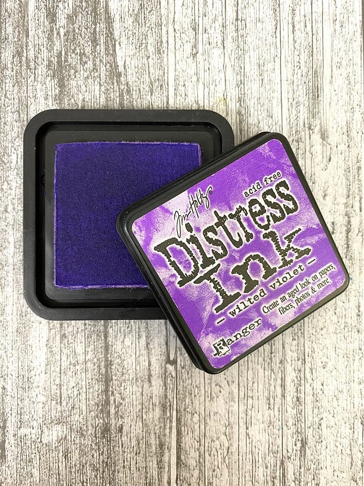 Tim Holtz Distress® Ink Pad Wilted Violet 4 Tim Holtz Distress® Ink Pad Wilted Violet - Image 2