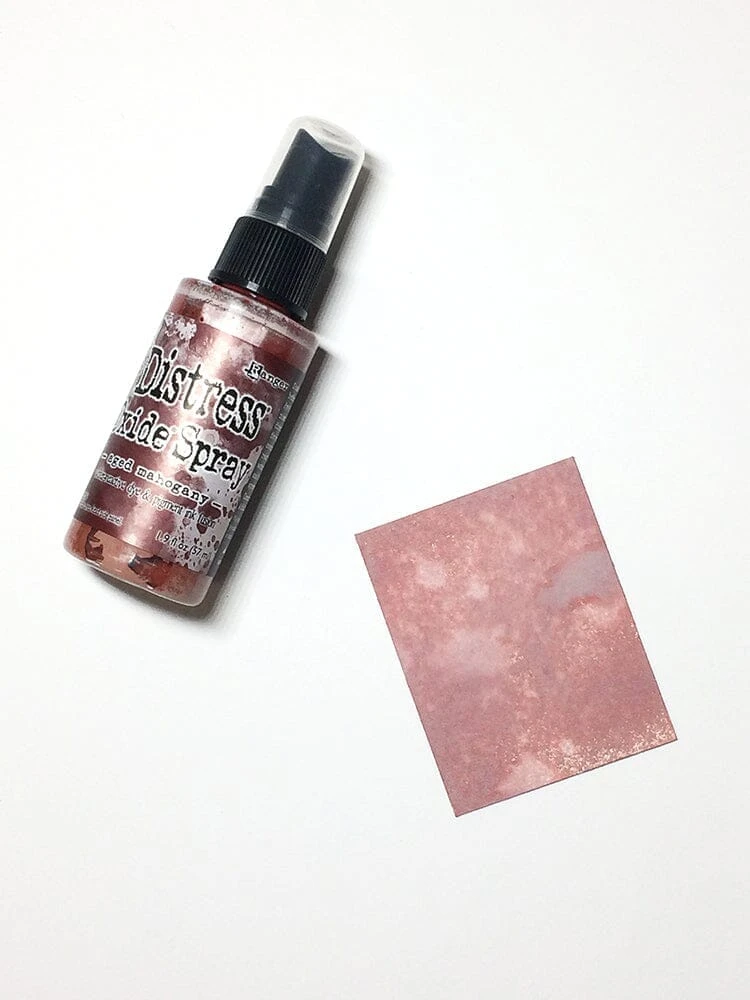 Tim Holtz Distress® Oxide® Sprays Aged Mahogany 4 Tim Holtz Distress® Oxide® Sprays Aged Mahogany - Image 2