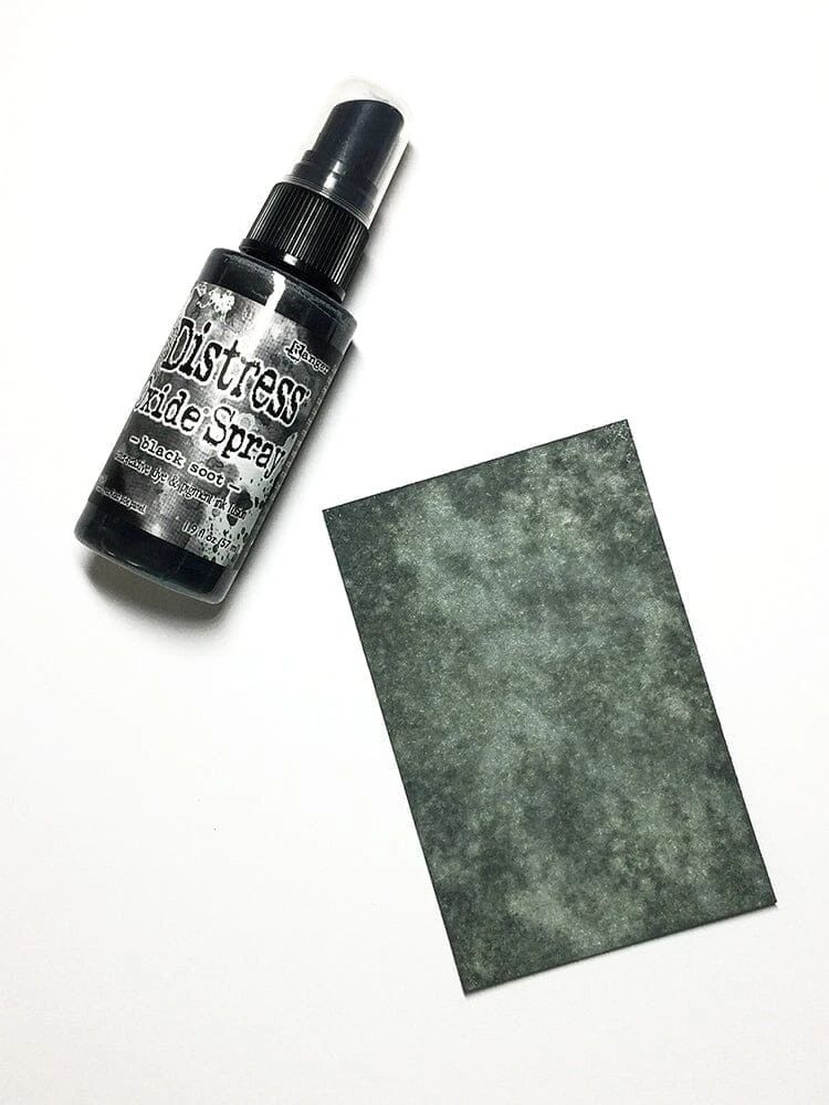 Tim Holtz Distress® Oxide® Sprays Black Soot 4 Tim Holtz Distress® Oxide® Sprays Black Soot - Image 2