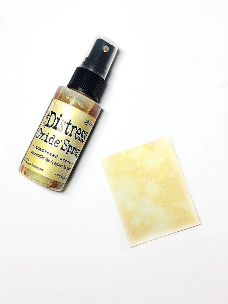 Tim Holtz Distress® Oxide® Sprays Scattered Straw 4 Tim Holtz Distress® Oxide® Sprays Scattered Straw - Image 2