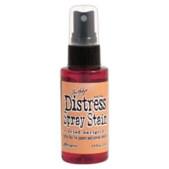 Tim Holtz Distress® Spray Stain Dried Marigold, 2oz
