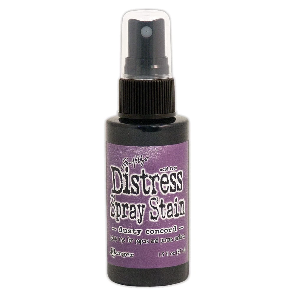 Tim Holtz Distress® Spray Stain Dusty Concord, 2oz 3 Tim Holtz Distress® Spray Stain Dusty Concord, 2oz
