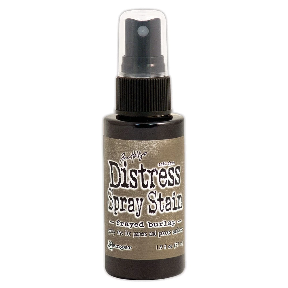 Tim Holtz Distress® Spray Stain Frayed Burlap, 2oz 3 Tim Holtz Distress® Spray Stain Frayed Burlap, 2oz