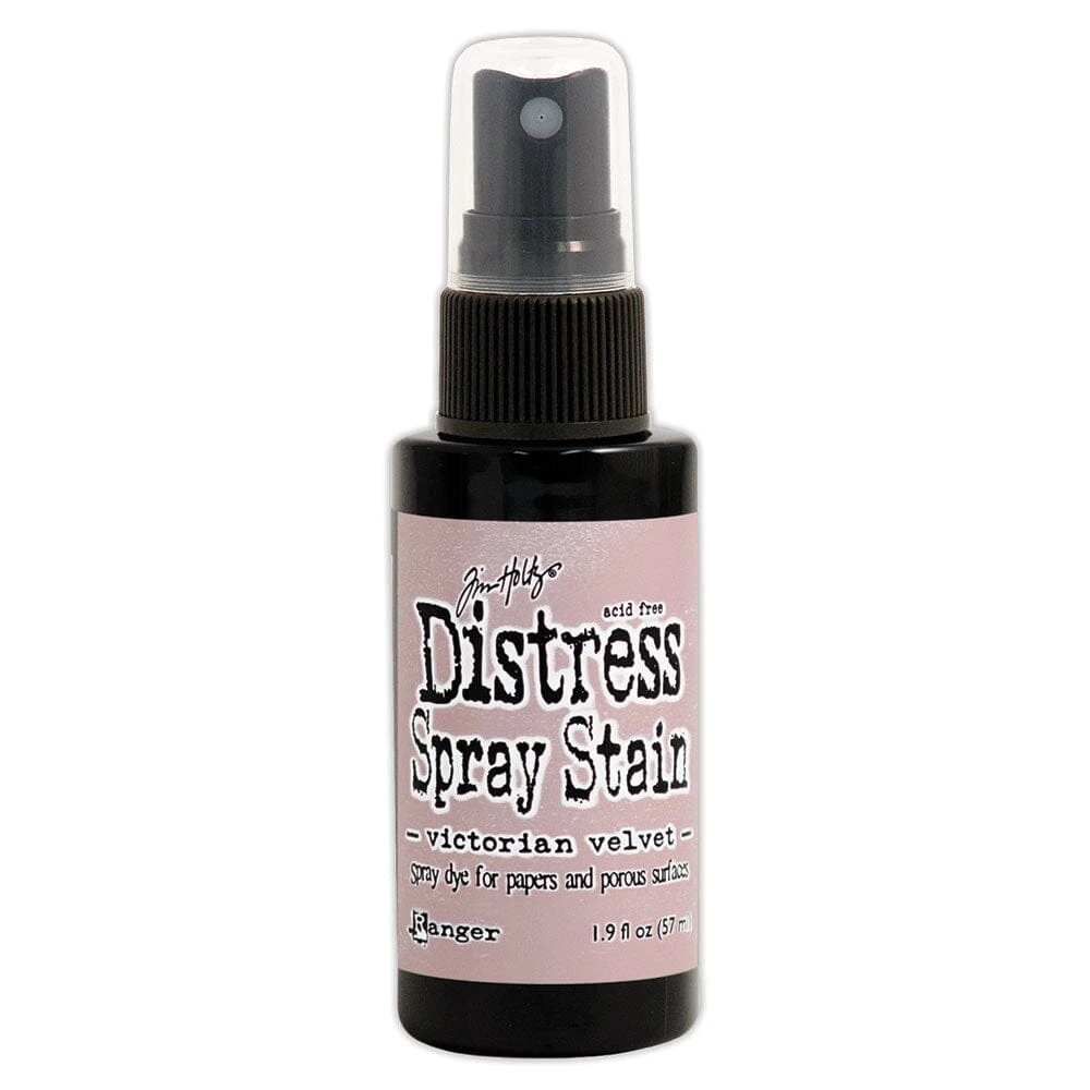 Tim Holtz Distress® Spray Stain Victorian Velvet, 2oz 3 Tim Holtz Distress® Spray Stain Victorian Velvet, 2oz