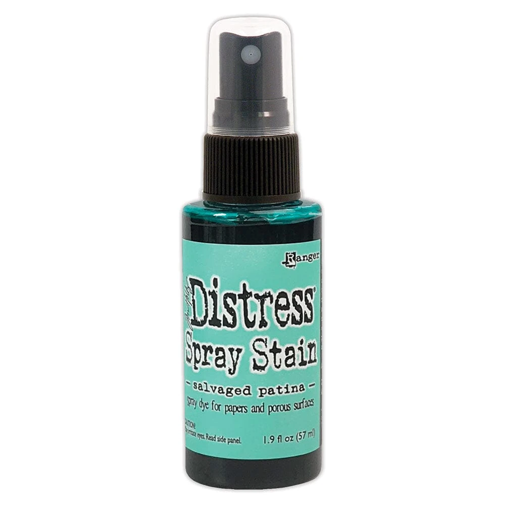 Tim Holtz Distress® Spray Stain Salvaged Patina, 2oz 3 Tim Holtz Distress® Spray Stain Salvaged Patina, 2oz