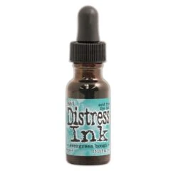 Tim Holtz Distress® Ink Pad Re-Inker Evergreen Bough, 0.5oz