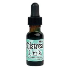 Tim Holtz Distress® Ink Pad Re-Inker Salvaged Patina 0.5oz