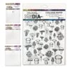 Dina Wakley Media Tags & Collage Paper Bundle 2 Dina Wakley Media Tags & Collage Paper Bundle -RANGER ART SUPPLIES Tags.CollagePaper Bundle