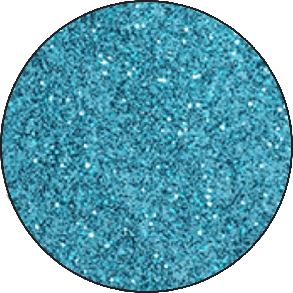 Embossing Powder Teal Tinsel, 1oz Jar 4 Embossing Powder Teal Tinsel, 1oz Jar - Image 2