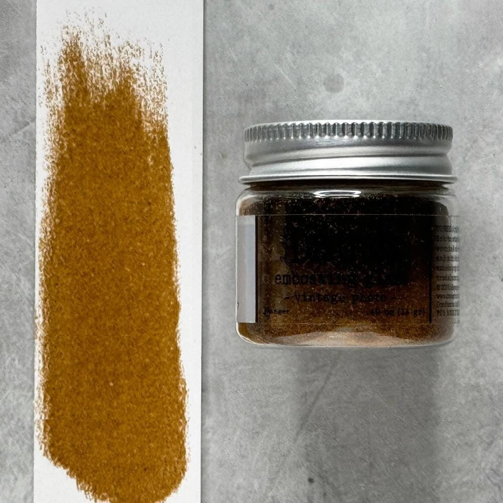 Tim Holtz Distress® Embossing Glaze Vintage Photo 4 Tim Holtz Distress® Embossing Glaze Vintage Photo - Image 2