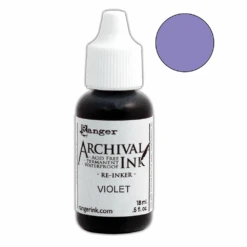 Wendy Vecchi Archival Ink™ Pad Re-Inker Violet, 0.5oz