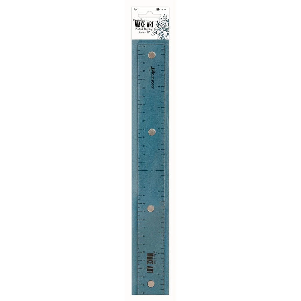Wendy Vecchi MAKE ART Perfect Aligning 12" Ruler 3 Wendy Vecchi MAKE ART Perfect Aligning 12" Ruler