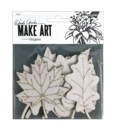 Wendy Vecchi MAKE ART Chippies Lots Of Leaves