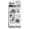 Wendy Vecchi Stamp, Die & Stencil Set - Thank You -RANGER ART SUPPLIES WVZ70108 StampDieStencil ThankYou