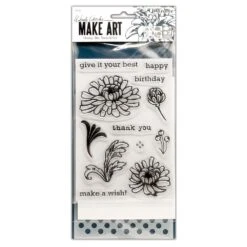 Wendy Vecchi Stamp, Die & Stencil Set - Thank You
